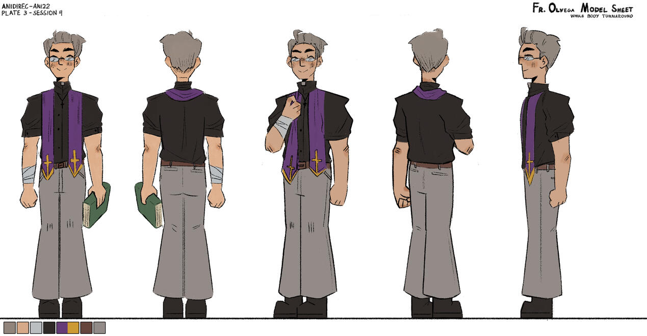 character turnaround for my original story