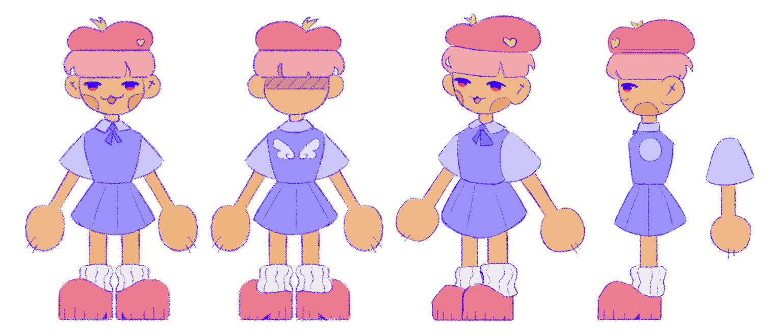 original character turnaround